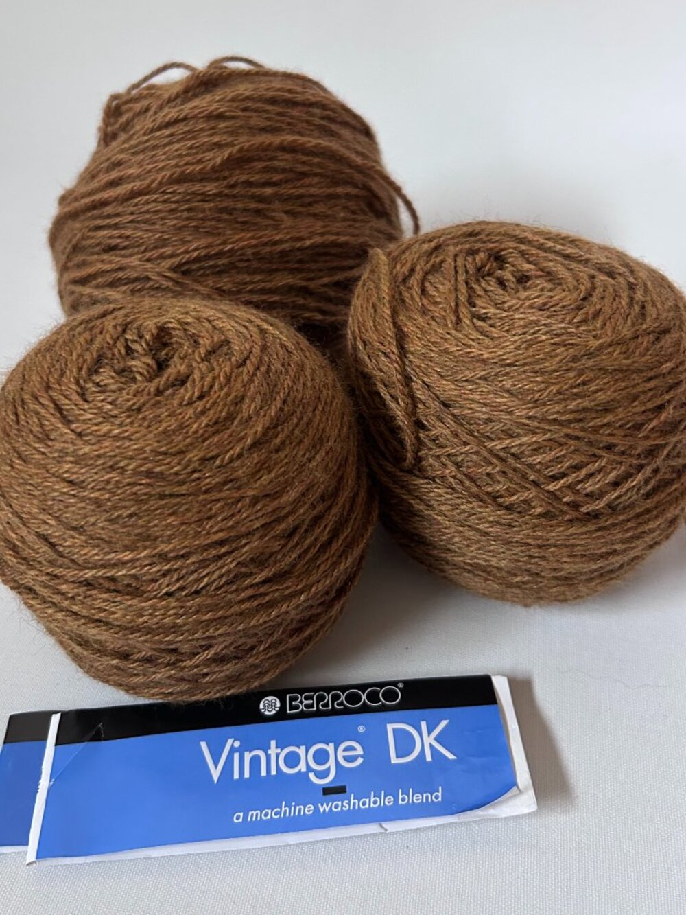 Berroco Vintage DK, 3 skeins in color "Chana Dal"